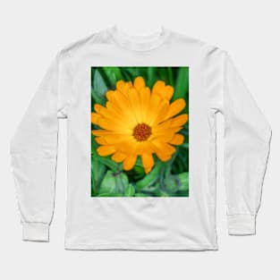 Yellow Flower Long Sleeve T-Shirt